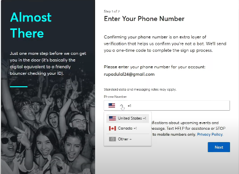 Change Your Phone Number on Ticketmaster 