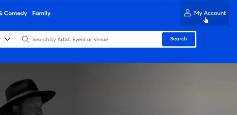 Ticketmaster Account